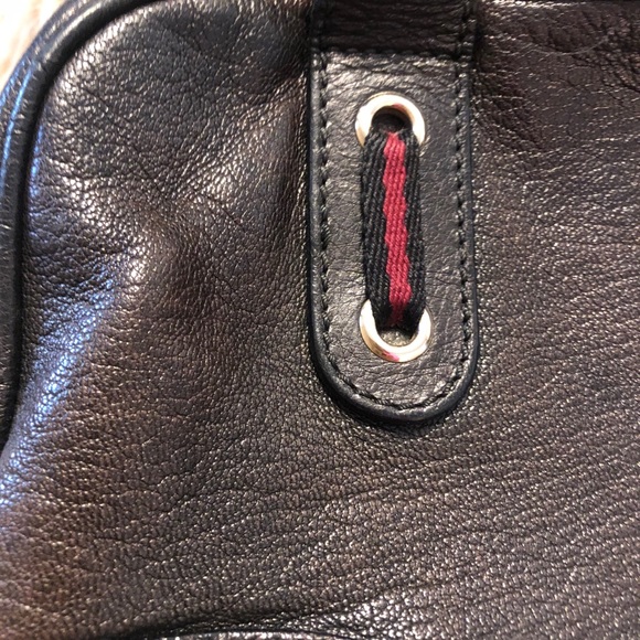 Gucci Bicolor Princy Boston Leather Bag - Picture 8 of 16